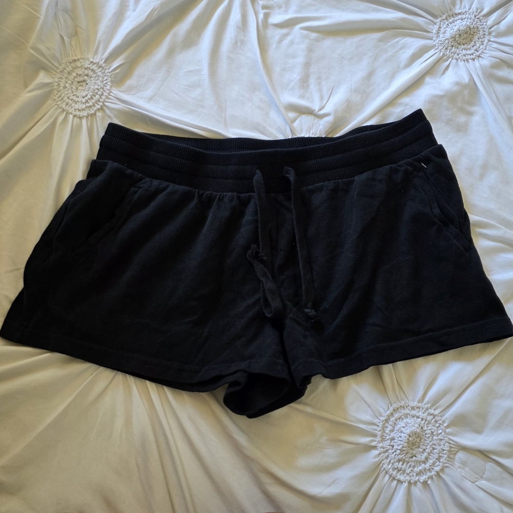 NWOT Daily Practice by Anthropologie Shorts Pull On in Black Size XL